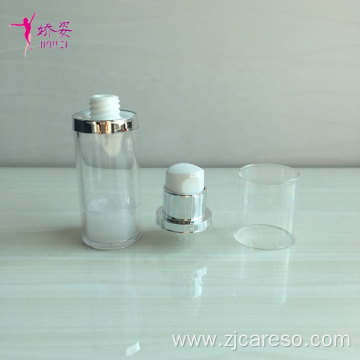 Round Shape AS Single Wall Airless Pump Bottle